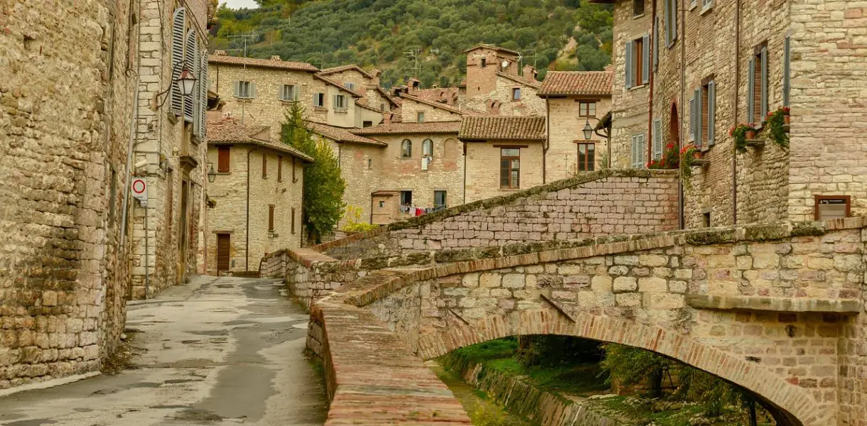 umbria, gubbio, italy